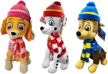 Plyslegetøj Paw Patrol siddende 50 cm