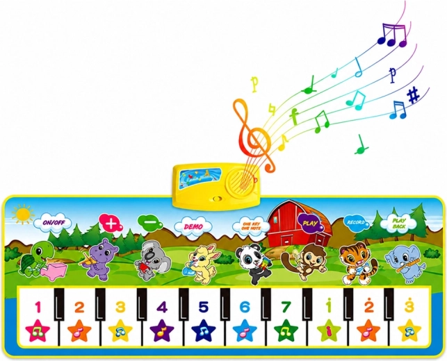 Melodier og lyde af musikinstrumenter