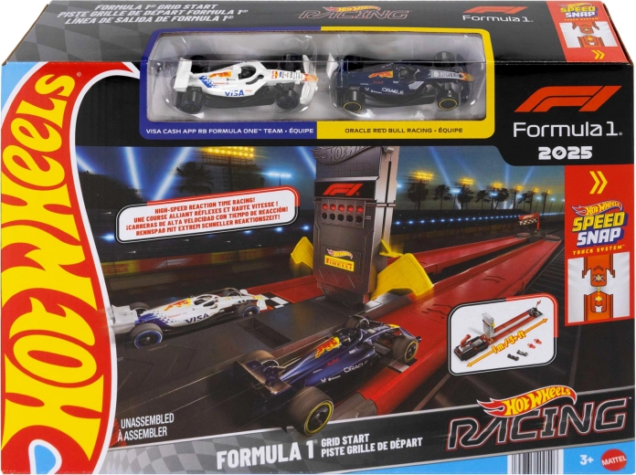 2 licenserede F1-formelbiler + Speed Snap-system