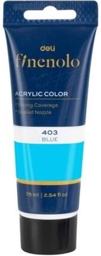 Akrylmaling lyseblå 75 ml