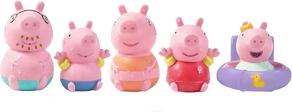 5 Peppa Pig-figurer i én pakke