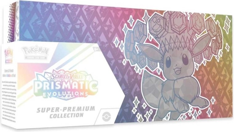 Pokémon TCG: Prismatic Evolutions – superpremiumkollektion med Eevee