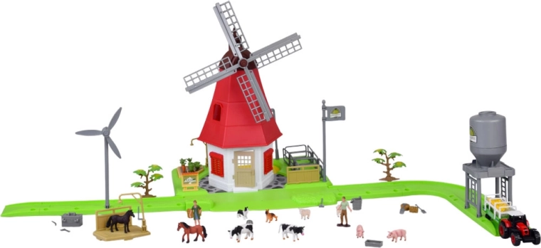 Toetagers mølle med roterende vinger