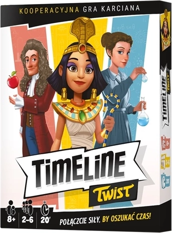 Rebel Timeline Twist – kooperativt kortspil (polsk udgave)