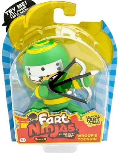 Fart Ninjas Whoopie Tushin samlerfigur med lyd