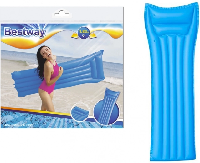 Oppustelig luftmadras til svømning BESTWAY 183 × 69 cm – Blå