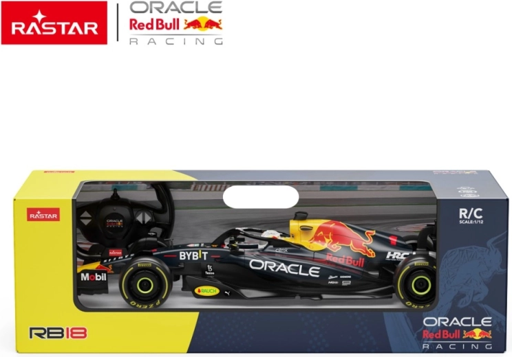 Fjernstyret Formel 1-bil Rastar Red Bull RB181 F1 1:12