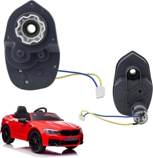 Motor med gearkasse 24V til elektrisk bil BMW M5 DRIFT