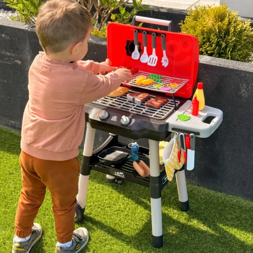 Grill, der er nem at flytte