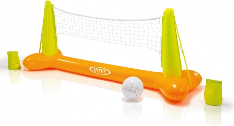 Oppusteligt volleyballnet til pool INTEX