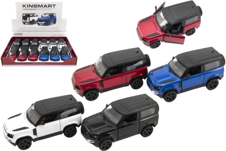 Metalmodel af Land Rover Defender 90