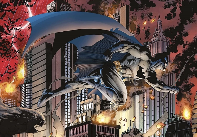 CLEMENTONI puslespil i kuffert: Batman 1000 brikker