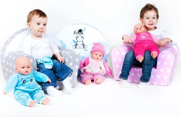 Sødt design med zebramotiv