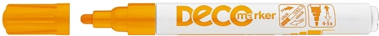 Lakkeret marker ICO Deco orange