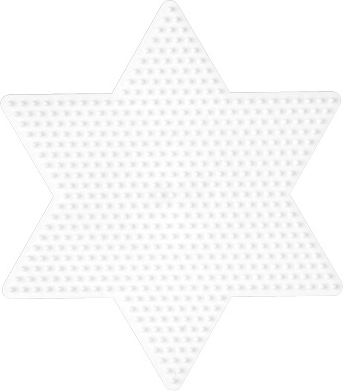 Hama midi perleplade stor stjerne