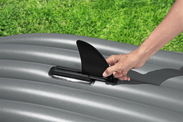 Bedre retningsstabilitet med aftagelig finne