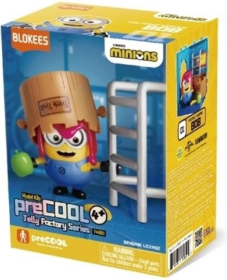 Blokees Minions preCOOL Bob-figur – frugtvogter (Jelly Factory)