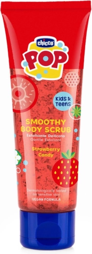Chicco POP kropspeeling til børn og teenagere Strawberry Smoothy 150 ml