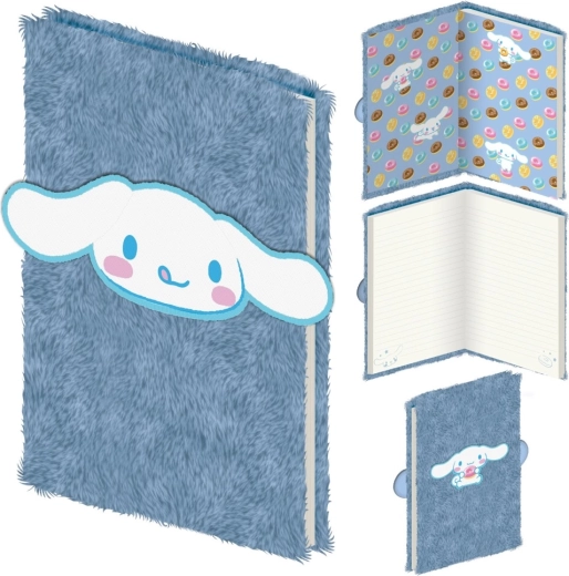 Sanrio Cinnamoroll plysnotebog A5