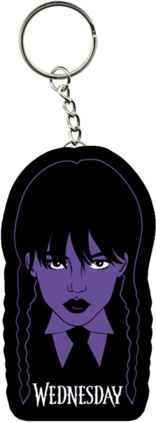 Nøglevedhæng Wednesday – farverigt hoved