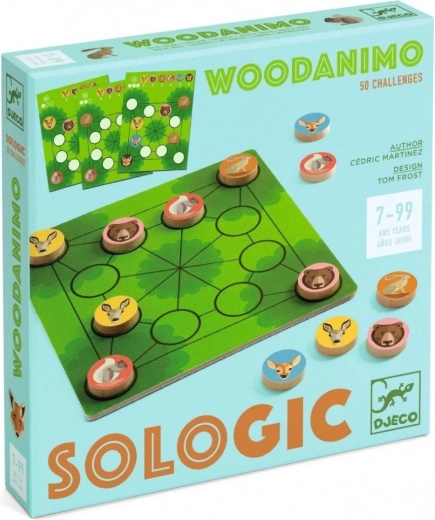 Djeco Træbaseret Logikspil Woodanimo