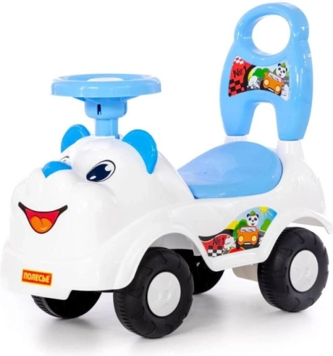 Skubbecykel isbjørn – blå