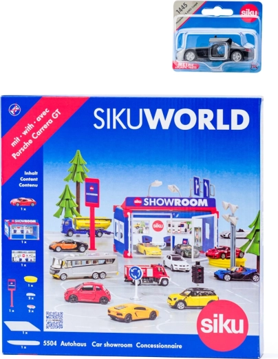 SIKU World bilsalon med bil