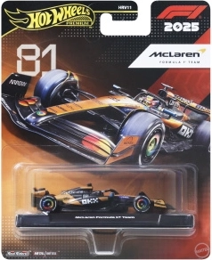 Hot Wheels premium bil Formula 1 McLaren – Oscar Piastri #81 1:64