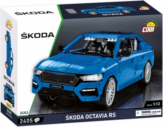 Byggesæt Škoda Octavia RS 1:12 fra Cobi