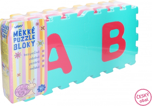 Bløde skumblokke Alfabet 32 × 32 cm – 26 dele