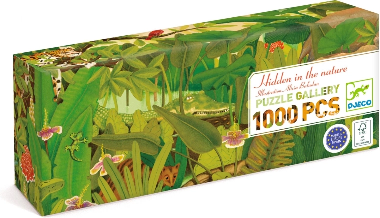 Djeco puslespil Indisk jungle 1000 brikker