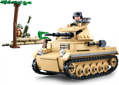 Byggesæt Sluban WWII Tysk Tank Panzer II