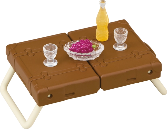 Bagagerum 2-i-1: opbevaring og picnictable