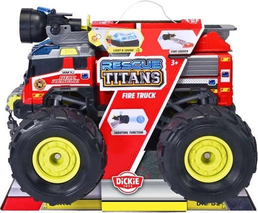 Dickie Toys City brandmandsmonstertruck