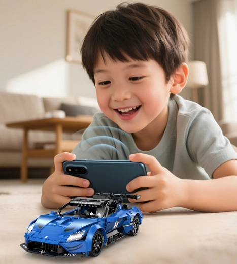 To måder at styre på: 2,4 GHz-controller og app