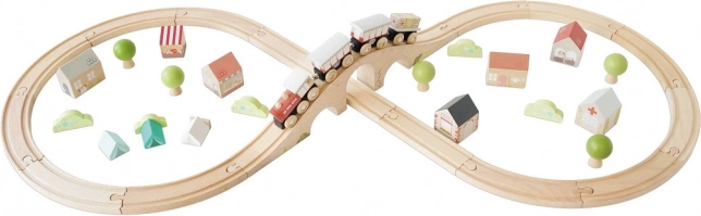 Le Toy Van træjernbanesæt til børn