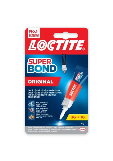 Loctite Super Bond Original 4 g – flydende sekundlim
