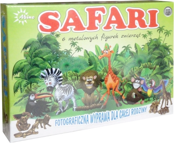 Safari – familiebrætspil om at fotografere vilde dyr