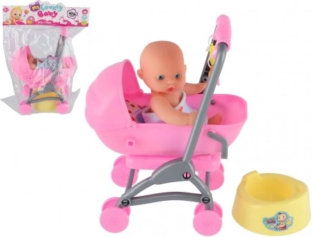 Lege sæt Barnevogn med baby