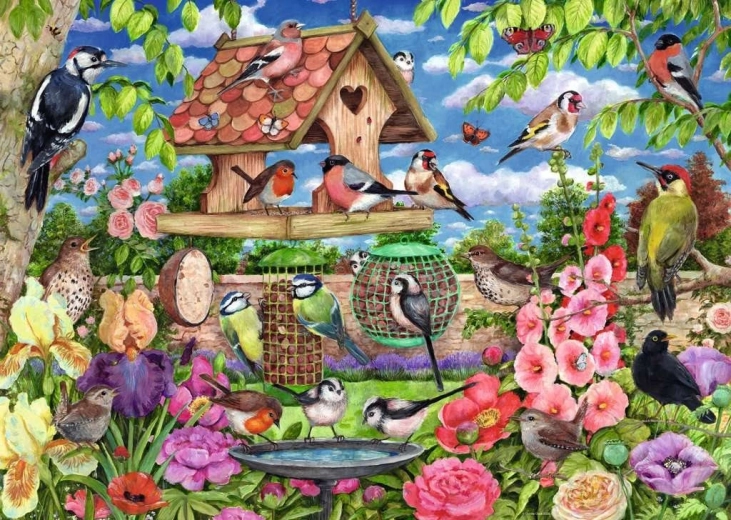 Ravensburger puslespil Fuglebord 1000 brikker