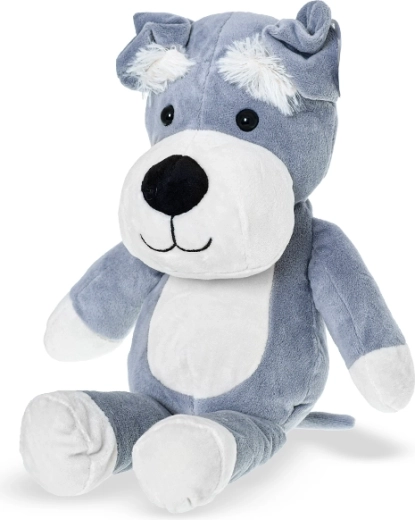 Plysset hund 38 cm til babyer