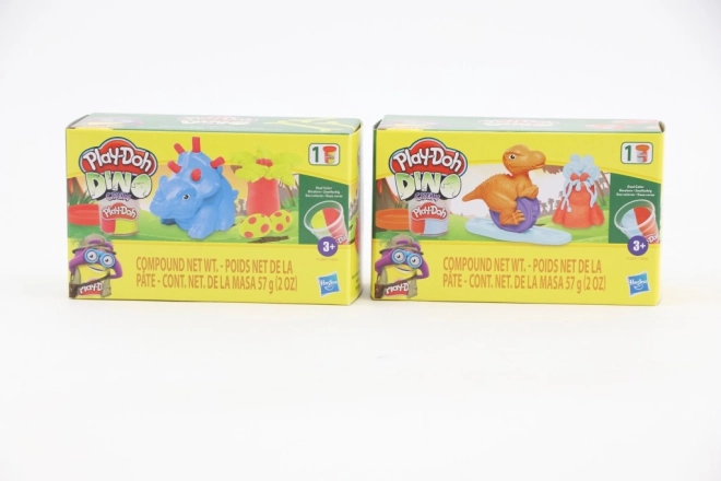 Play-Doh dinosaurverden med modellervoks