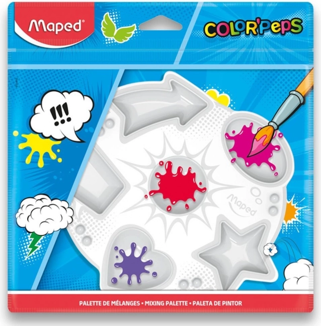 MAPED Color'Peps malerpalette, 6 fordybninger