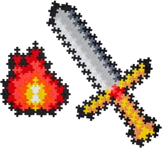 Pixelsværd som dekoration