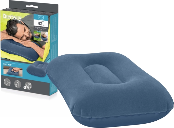 Bestway oppustelig velourpude 42 cm
