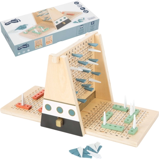 small foot strategisk spil Sænke slagskibe Gold Edition