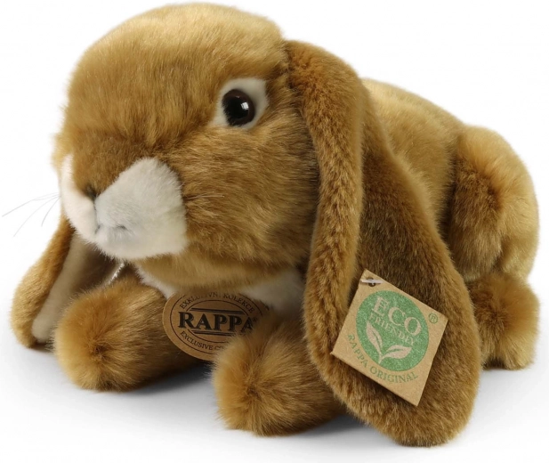Rappa plysdyr kanin brun 25 cm, miljøvenlig