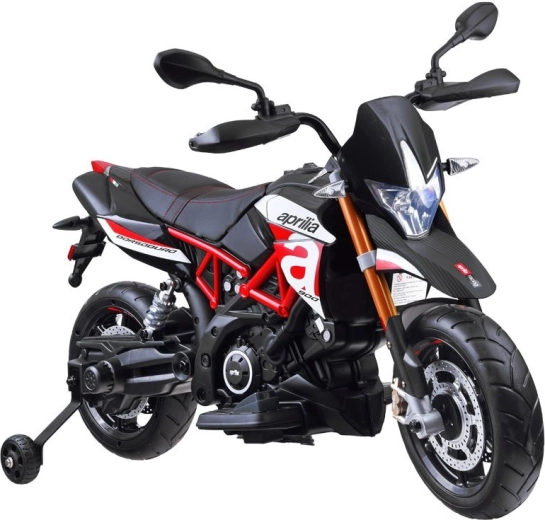 Aprilia Dorsoduro 900 elektrisk børnemotorcykel på batteri
