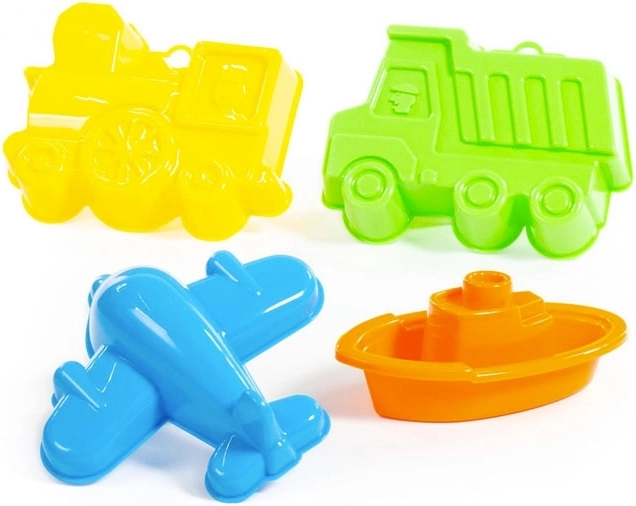 Sæt med sandforme transportmidler