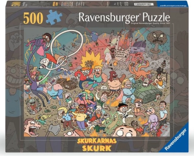 Ravensburger Puzzle Skurkarnas skurk 500 brikker